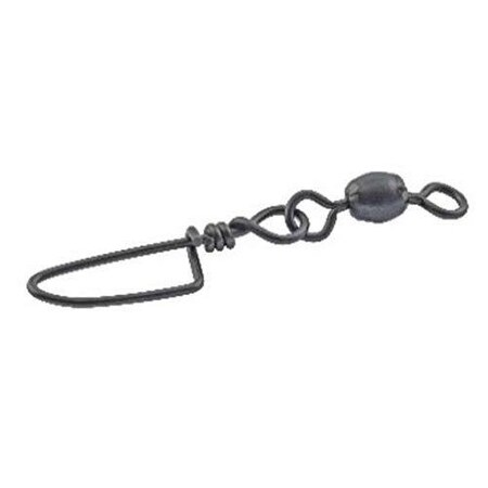 Danielson Crane Swivel WCross Lock Snap Black Size 7 7PK 2400SPBLK-7